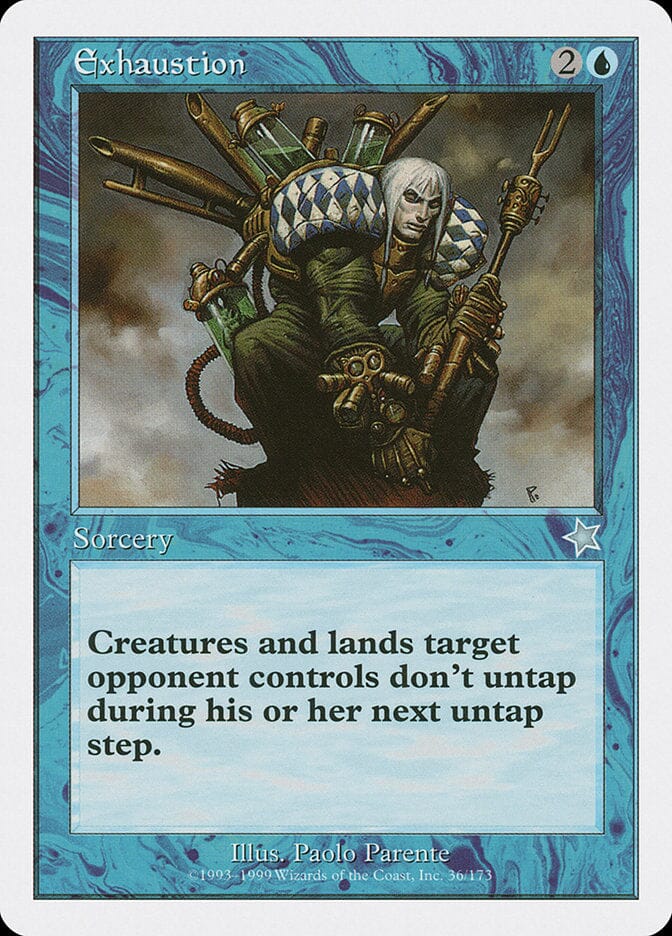 Exhaustion [Starter 1999] MTG Single Magic: The Gathering  | Multizone: Comics And Games