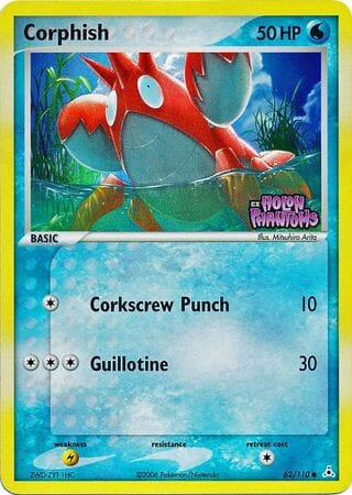 Corphish (62/110) (Stamped) [EX: Holon Phantoms] Pokemon Single Pokémon  | Multizone: Comics And Games