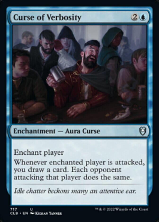 Curse of Verbosity [Commander Legends: Battle for Baldur's Gate] MTG Single Magic: The Gathering  | Multizone: Comics And Games