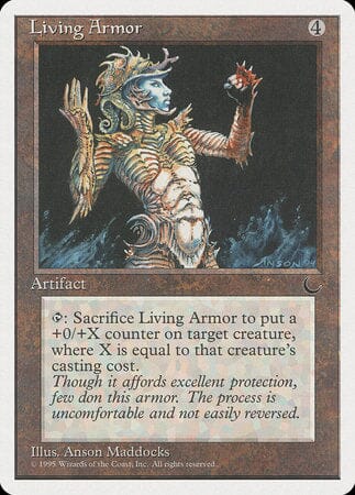 Living Armor [Chronicles] MTG Single Magic: The Gathering  | Multizone: Comics And Games