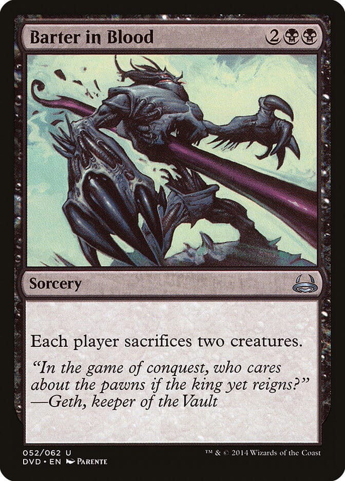 Barter in Blood (Divine vs. Demonic) [Duel Decks Anthology] MTG Single Magic: The Gathering  | Multizone: Comics And Games