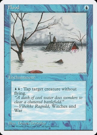 Flood [Fourth Edition] MTG Single Magic: The Gathering  | Multizone: Comics And Games