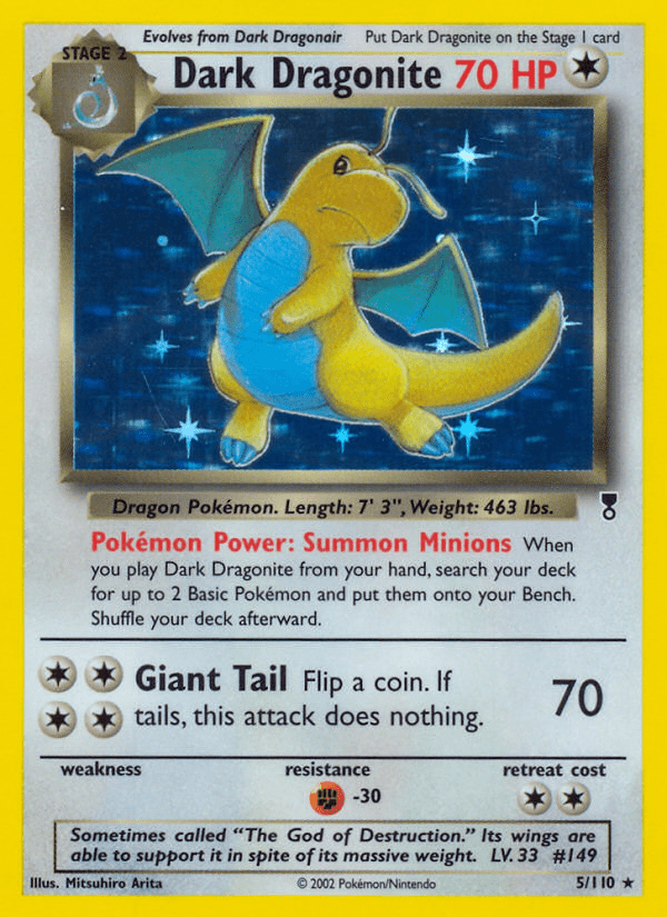 Dark Dragonite (5/110) [Legendary Collection] Pokemon Single Pokémon  | Multizone: Comics And Games