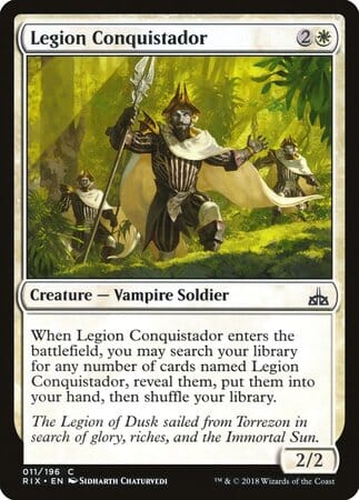 Legion Conquistador [Rivals of Ixalan] MTG Single Magic: The Gathering  | Multizone: Comics And Games