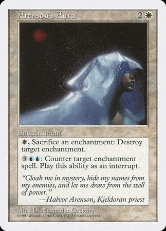 Arenson's Aura [Fifth Edition] MTG Single Magic: The Gathering  | Multizone: Comics And Games
