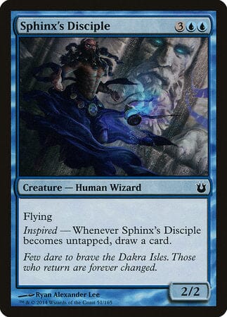 Sphinx's Disciple [Born of the Gods] MTG Single Magic: The Gathering  | Multizone: Comics And Games