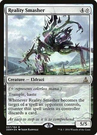 Reality Smasher [Oath of the Gatewatch Promos] MTG Single Magic: The Gathering  | Multizone: Comics And Games