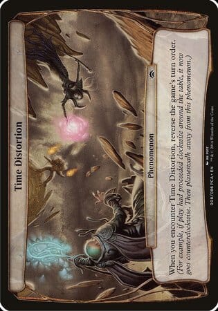 Time Distortion (Planechase Anthology) [Planechase Anthology Planes] MTG Single Magic: The Gathering  | Multizone: Comics And Games