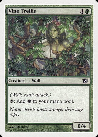 Vine Trellis [Eighth Edition] MTG Single Magic: The Gathering  | Multizone: Comics And Games