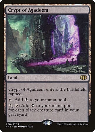 Crypt of Agadeem [Commander 2014] MTG Single Magic: The Gathering  | Multizone: Comics And Games