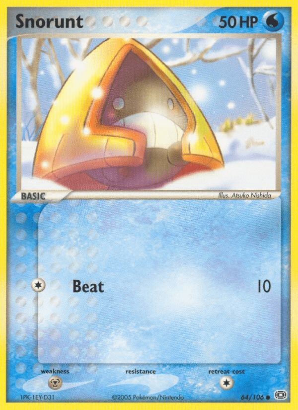 Snorunt (64/106) [EX: Emerald] Pokemon Single Pokémon  | Multizone: Comics And Games