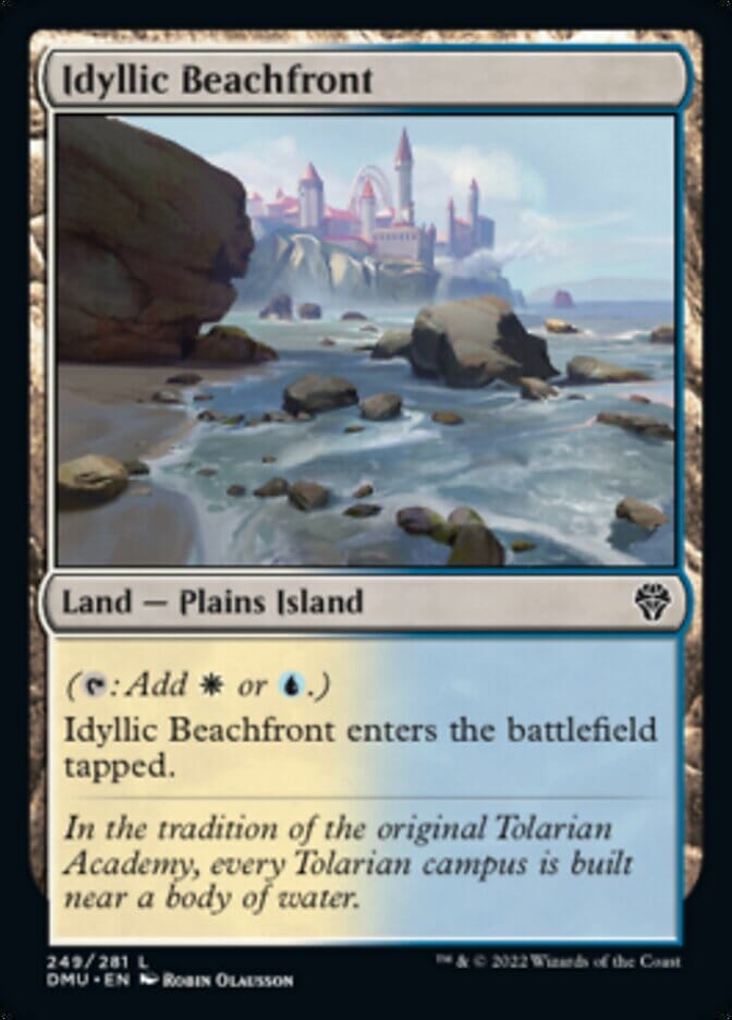 Idyllic Beachfront [Dominaria United] MTG Single Magic: The Gathering  | Multizone: Comics And Games