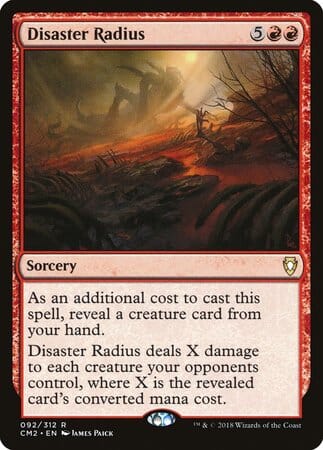 Disaster Radius [Commander Anthology Volume II] MTG Single Magic: The Gathering  | Multizone: Comics And Games