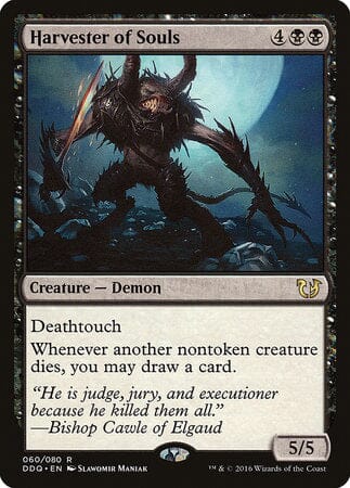 Harvester of Souls [Duel Decks: Blessed vs. Cursed] MTG Single Magic: The Gathering  | Multizone: Comics And Games