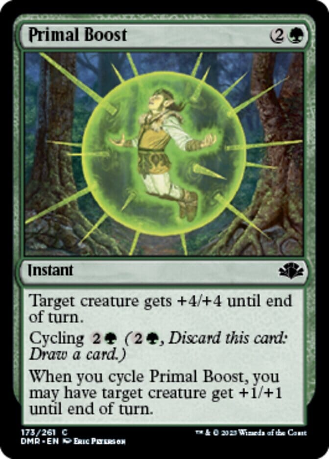 Primal Boost [Dominaria Remastered] MTG Single Magic: The Gathering  | Multizone: Comics And Games