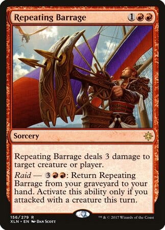 Repeating Barrage [Ixalan] MTG Single Magic: The Gathering  | Multizone: Comics And Games