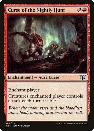 Curse of the Nightly Hunt [Commander 2015] MTG Single Magic: The Gathering  | Multizone: Comics And Games