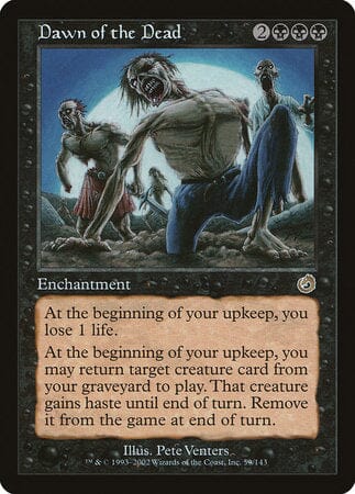 Dawn of the Dead [Torment] MTG Single Magic: The Gathering  | Multizone: Comics And Games