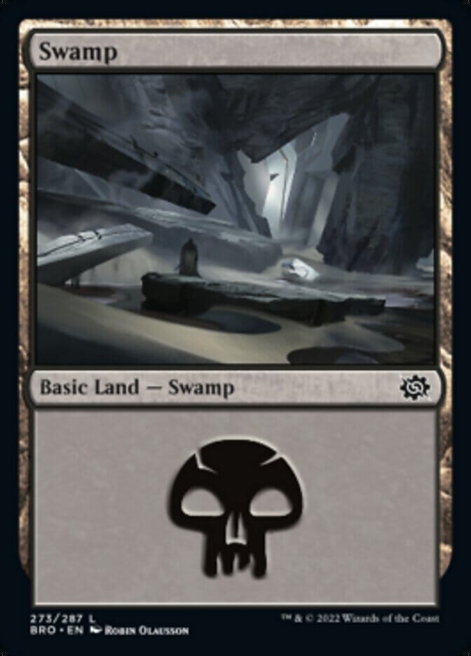 Swamp (273) [The Brothers' War] MTG Single Magic: The Gathering  | Multizone: Comics And Games