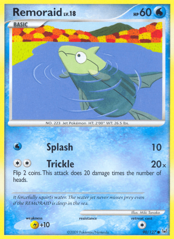 Remoraid (90/127) [Platinum: Base Set] Pokemon Single Pokémon  | Multizone: Comics And Games