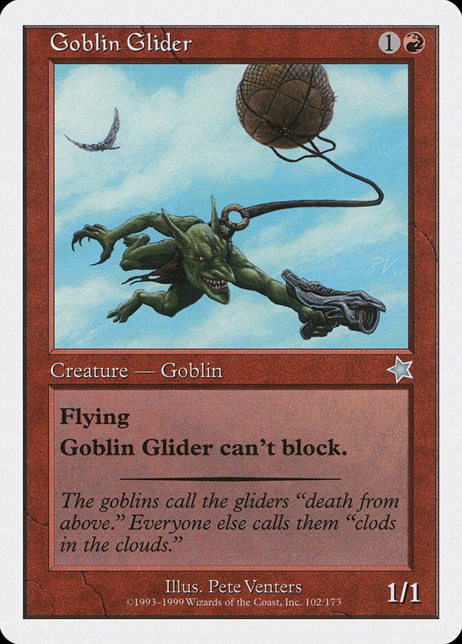Goblin Glider [Starter 1999] MTG Single Magic: The Gathering  | Multizone: Comics And Games