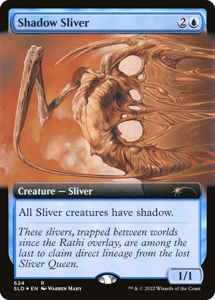 Shadow Sliver (Extended Art) [Secret Lair Drop Promos] | Multizone: Comics And Games