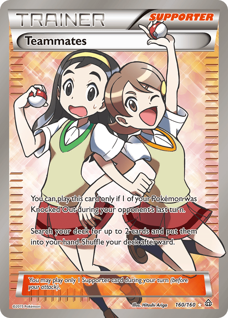 Teammates (160/160) [XY: Primal Clash] Pokemon Single Pokémon  | Multizone: Comics And Games