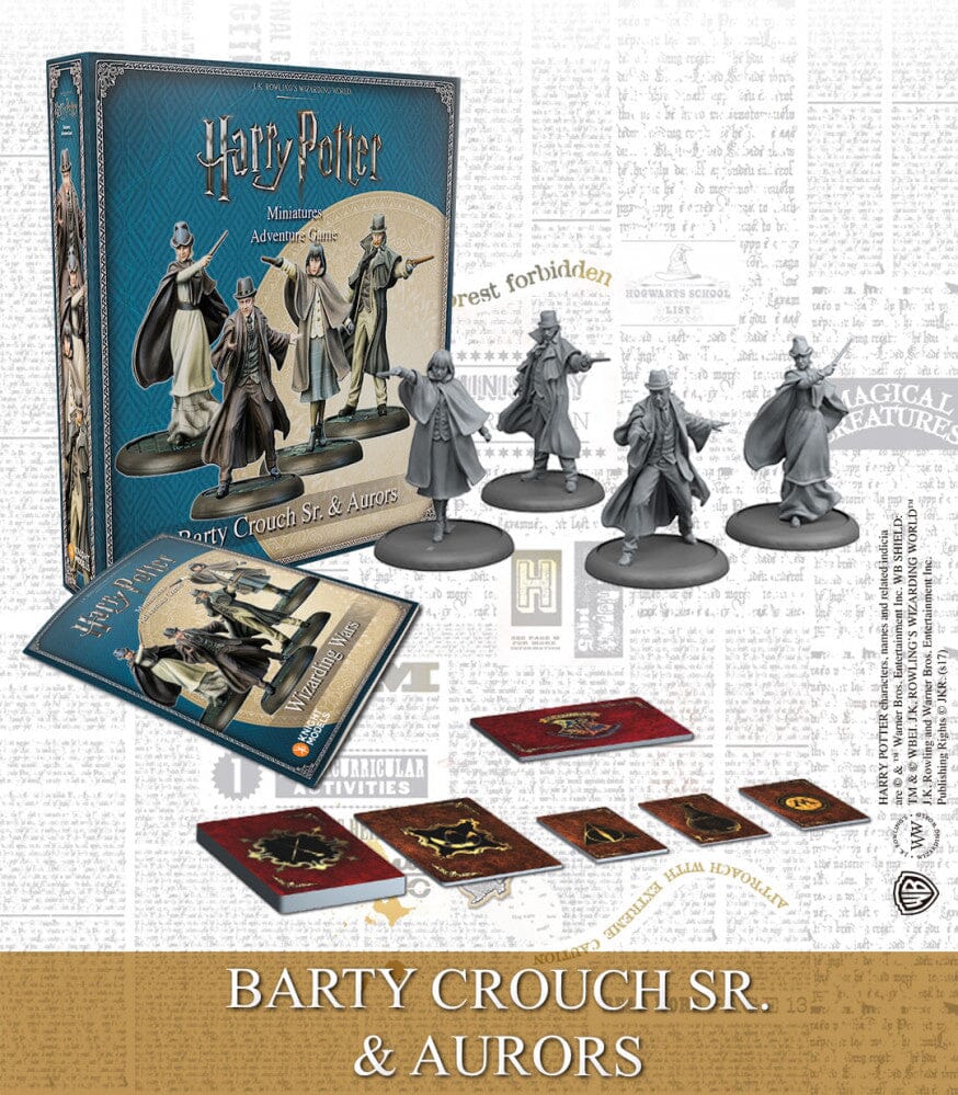 BARTY CROUCH SR & AURORS Harry Potter Miniature Game Knight Models  | Multizone: Comics And Games