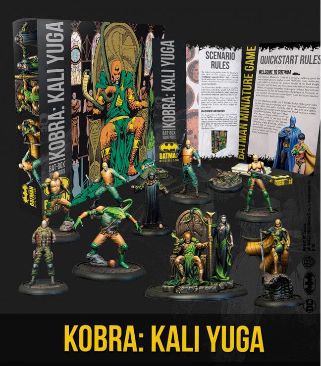 BAT-BOX KOBRA: KALI YUGA Batman Miniature Game Knight Models  | Multizone: Comics And Games