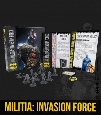 Militia: invasion force Miniatures|Figurines Knight Models  | Multizone: Comics And Games
