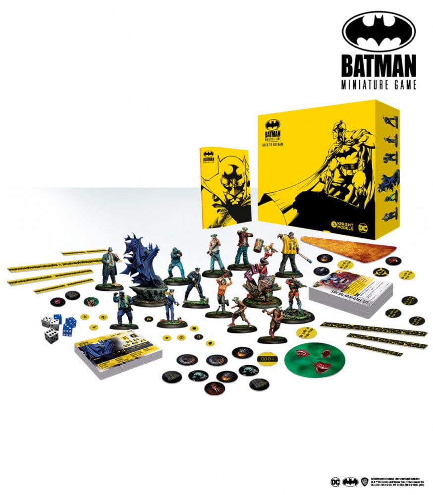Batman Miniature Game: Back to Gotham - Player Box Miniatures|Figurines Knight Models  | Multizone: Comics And Games