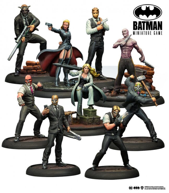 ORGANIZED CRIME: PAIN & MONEY Batman Miniature Game Knight Models  | Multizone: Comics And Games