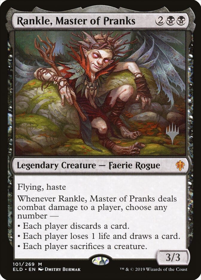 Rankle, Master of Pranks (Promo Pack) [Throne of Eldraine Promos] MTG Single Magic: The Gathering  | Multizone: Comics And Games