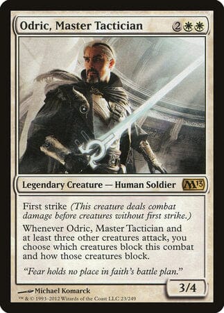 Odric, Master Tactician [Magic 2013] MTG Single Magic: The Gathering  | Multizone: Comics And Games