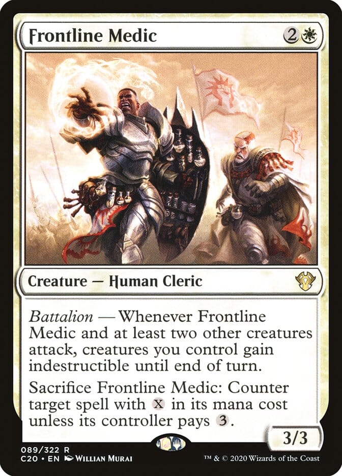 Frontline Medic [Commander 2020] MTG Single Magic: The Gathering  | Multizone: Comics And Games