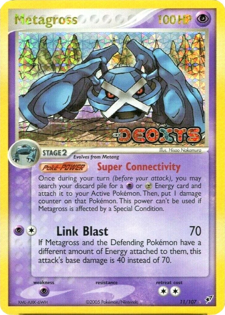Metagross (11/107) (Stamped) [EX: Deoxys] Pokemon Single Pokémon  | Multizone: Comics And Games