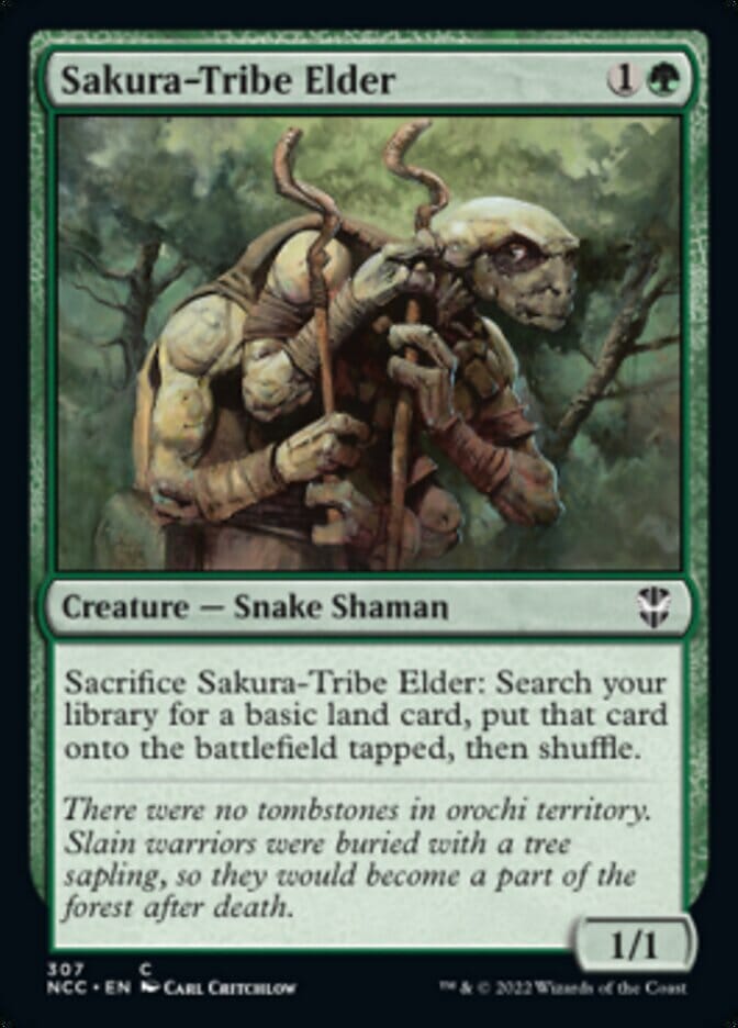 Sakura-Tribe Elder [Streets of New Capenna Commander] MTG Single Magic: The Gathering  | Multizone: Comics And Games