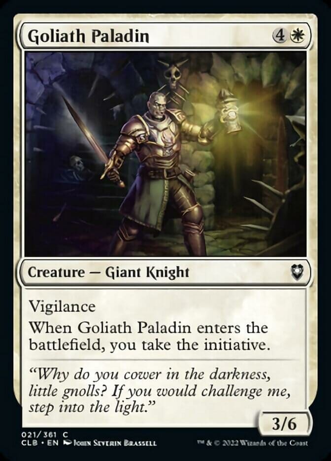 Goliath Paladin [Commander Legends: Battle for Baldur's Gate] MTG Single Magic: The Gathering  | Multizone: Comics And Games