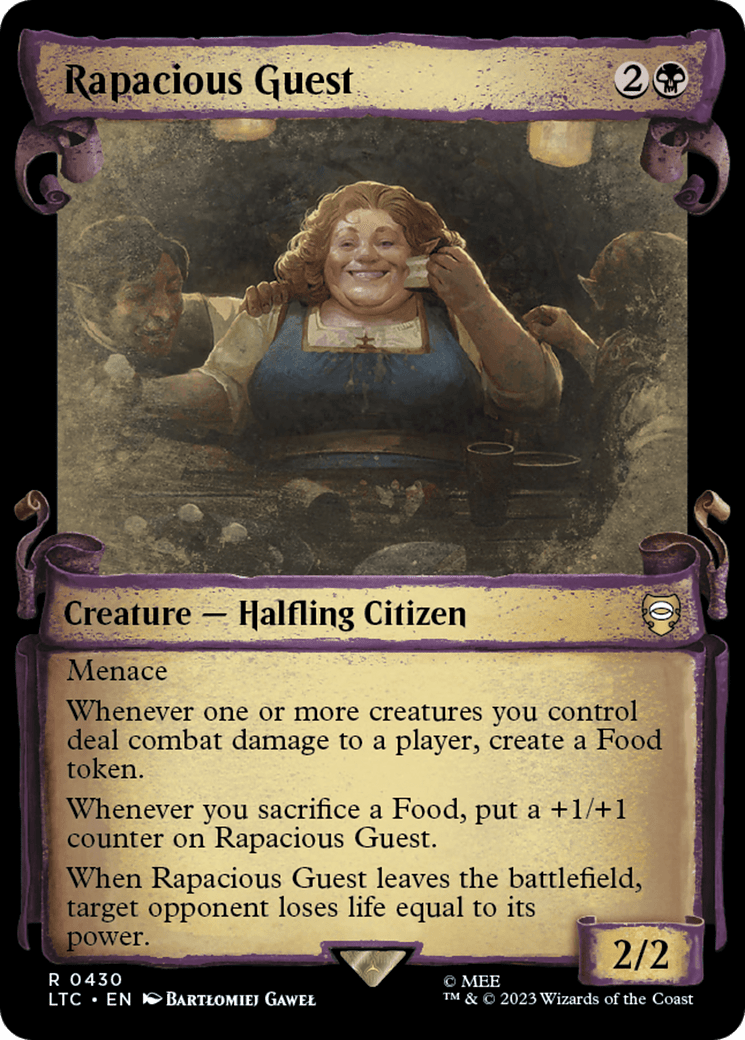 Rapacious Guest [The Lord of the Rings: Tales of Middle-Earth Commander Showcase Scrolls] MTG Single Magic: The Gathering  | Multizone: Comics And Games