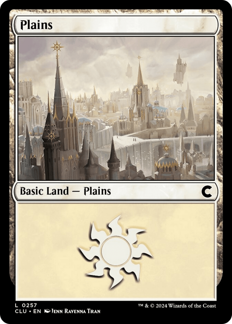 Plains (0257) [Ravnica: Clue Edition] MTG Single Magic: The Gathering  | Multizone: Comics And Games