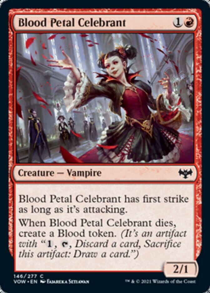 Blood Petal Celebrant [Innistrad: Crimson Vow] MTG Single Magic: The Gathering  | Multizone: Comics And Games