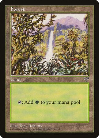 Forest (Waterfall) [Mirage] MTG Single Magic: The Gathering  | Multizone: Comics And Games