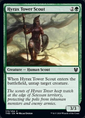 Hyrax Tower Scout [Theros Beyond Death] MTG Single Magic: The Gathering  | Multizone: Comics And Games