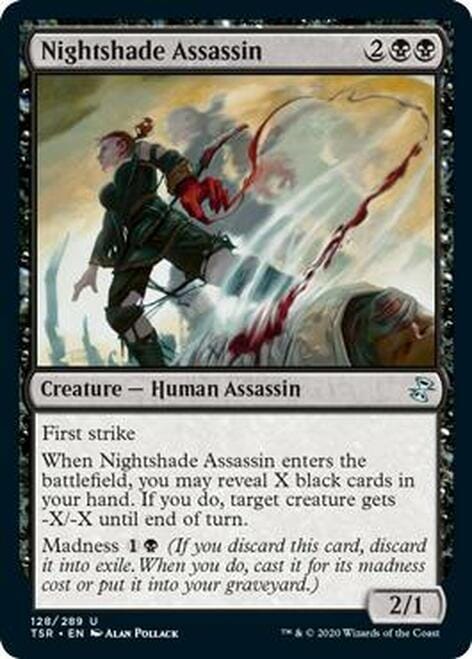 Nightshade Assassin [Time Spiral Remastered] MTG Single Magic: The Gathering  | Multizone: Comics And Games