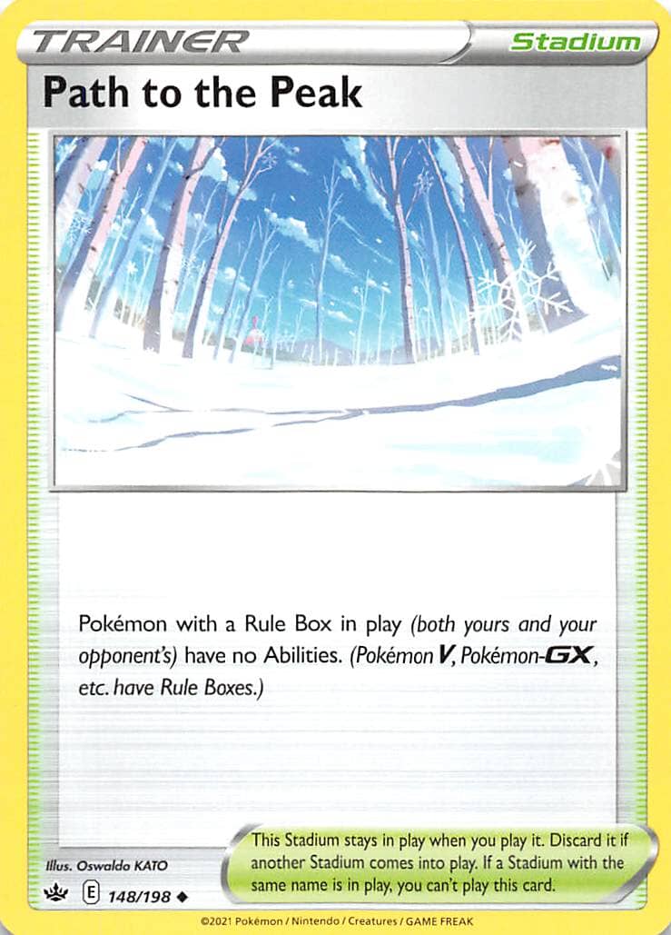 Path to the Peak (148/198) [Sword & Shield: Chilling Reign] Pokemon Single Pokémon  | Multizone: Comics And Games