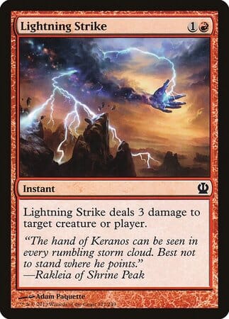 Lightning Strike [Theros] MTG Single Magic: The Gathering  | Multizone: Comics And Games