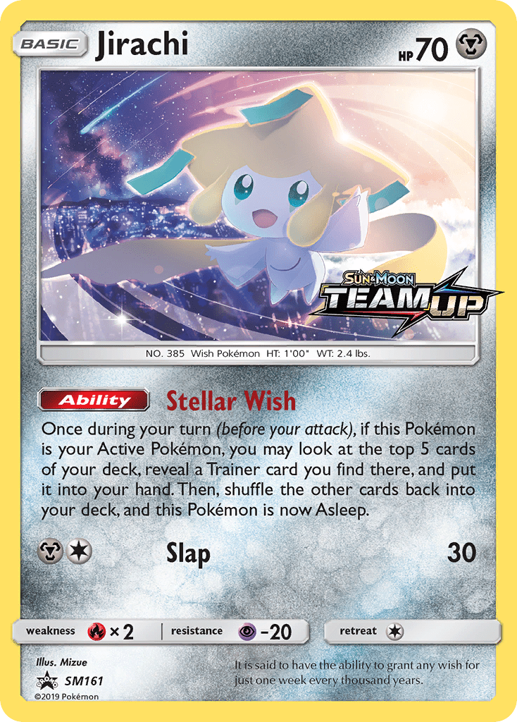 Jirachi (SM161) [Sun & Moon: Black Star Promos] Pokemon Single Pokémon  | Multizone: Comics And Games
