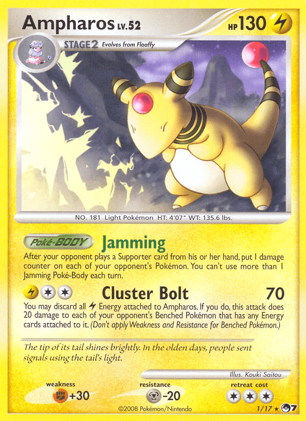 Ampharos (1/17) [POP Series 7] Pokemon Single Pokémon  | Multizone: Comics And Games