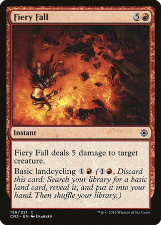 Fiery Fall [Conspiracy: Take the Crown] MTG Single Magic: The Gathering  | Multizone: Comics And Games