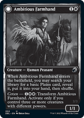 Ambitious Farmhand // Seasoned Cathar [Innistrad: Double Feature] MTG Single Magic: The Gathering  | Multizone: Comics And Games